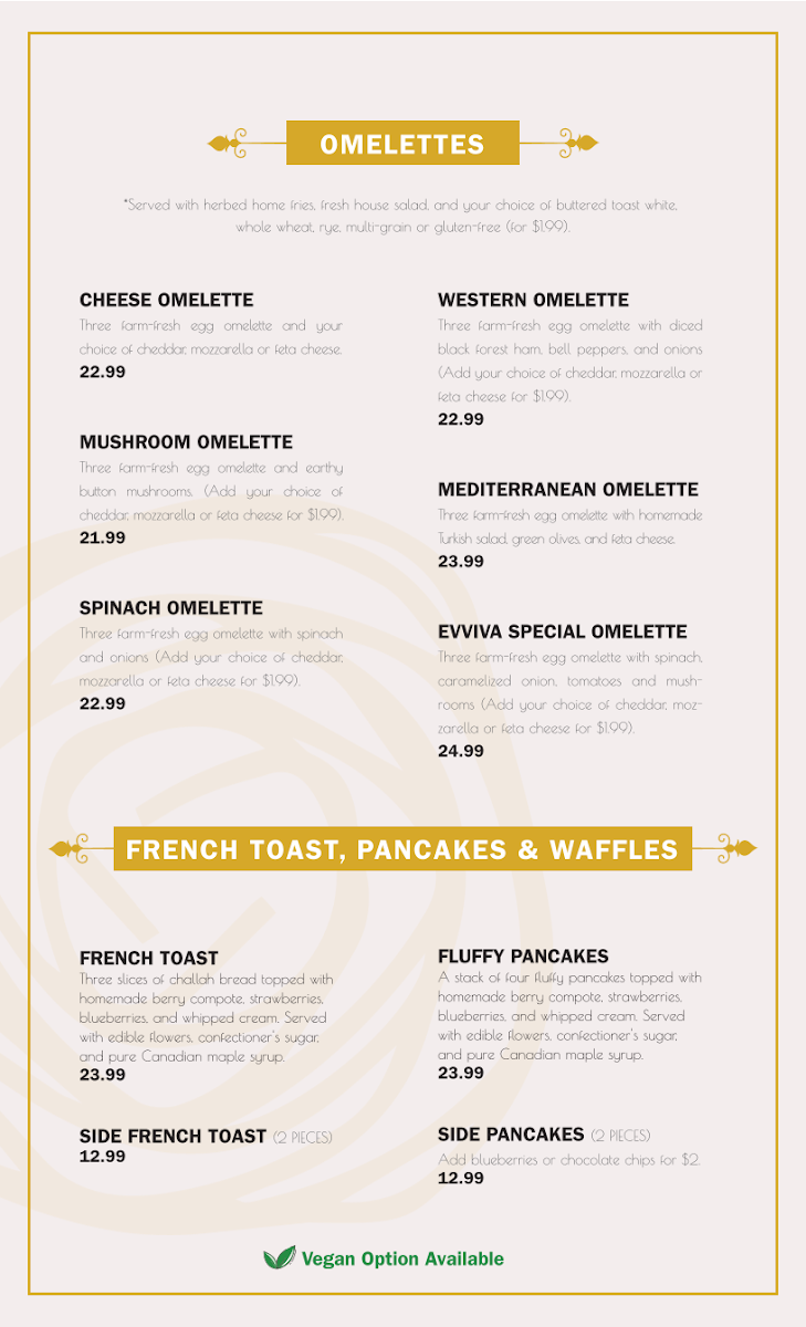 Evviva Breakfast and Lunch - 9