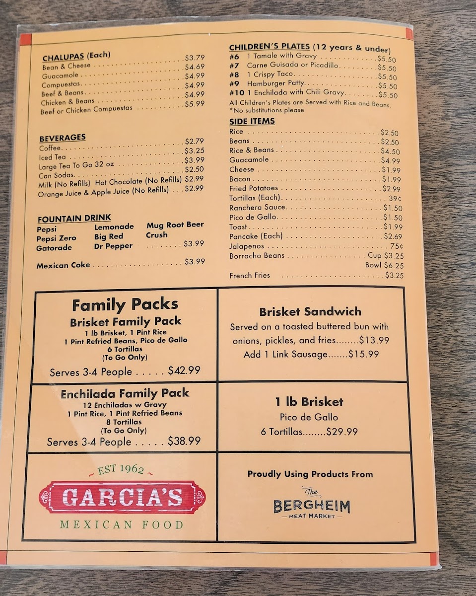 Garcia's Mexican Food To Go - 1