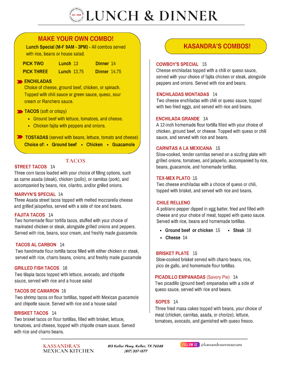 Kassandra's Mexican Kitchen - 1