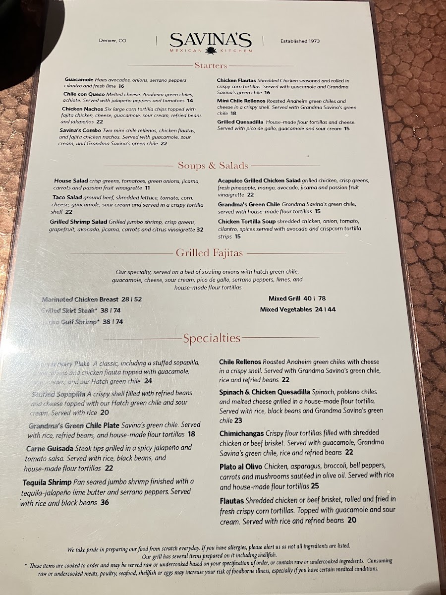 Savina's Mexican Kitchen - Downtown Denver - 1