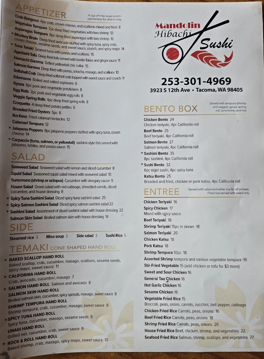 Mandolin Sushi & Japanese steak house - 8