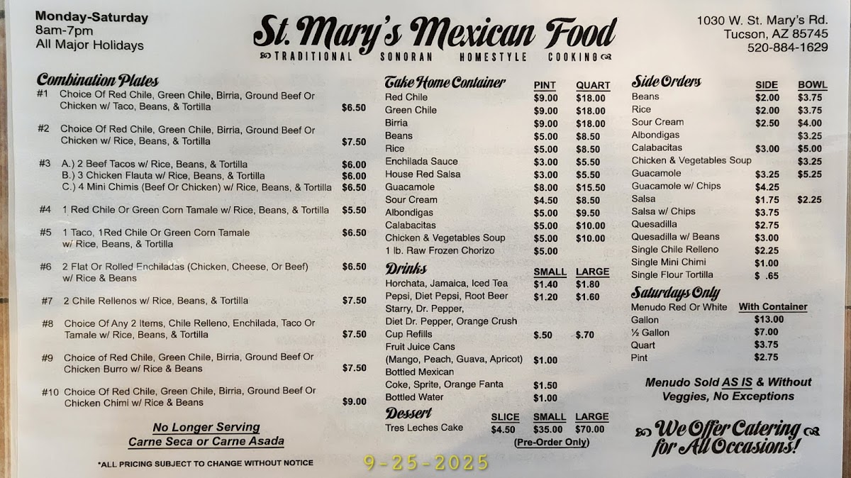 St. Mary's Mexican Food - 1