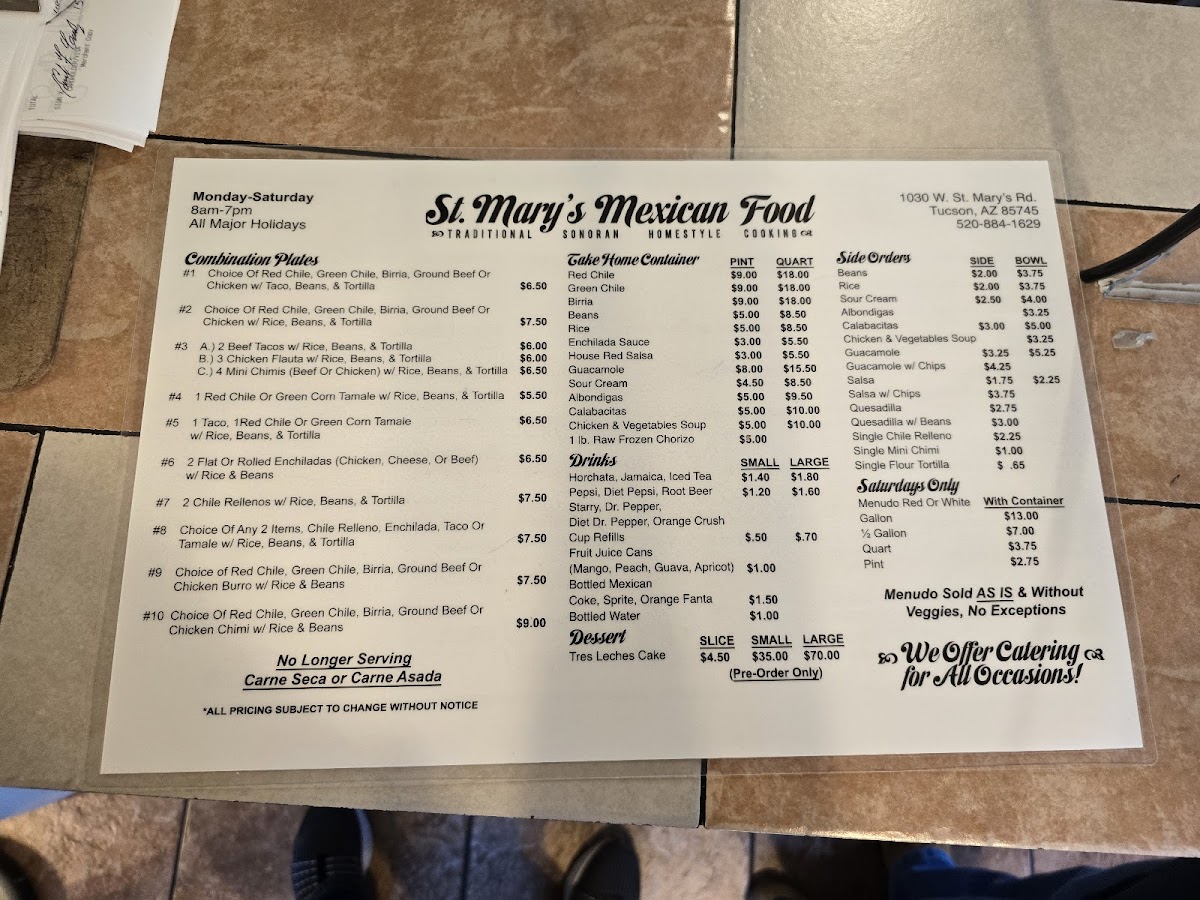 St. Mary's Mexican Food - 5