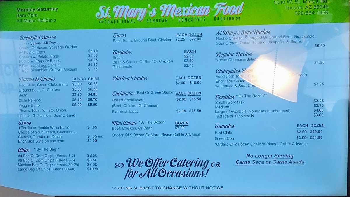 St. Mary's Mexican Food - 7