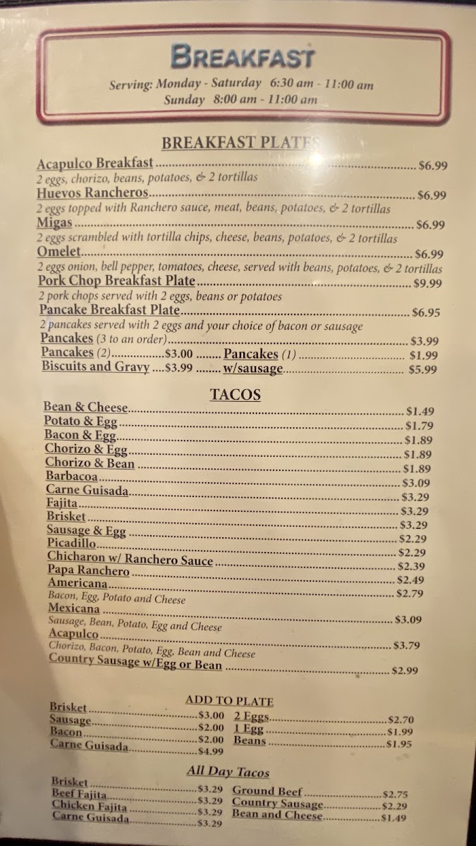 Acapulco Mexican Restaurant - 9