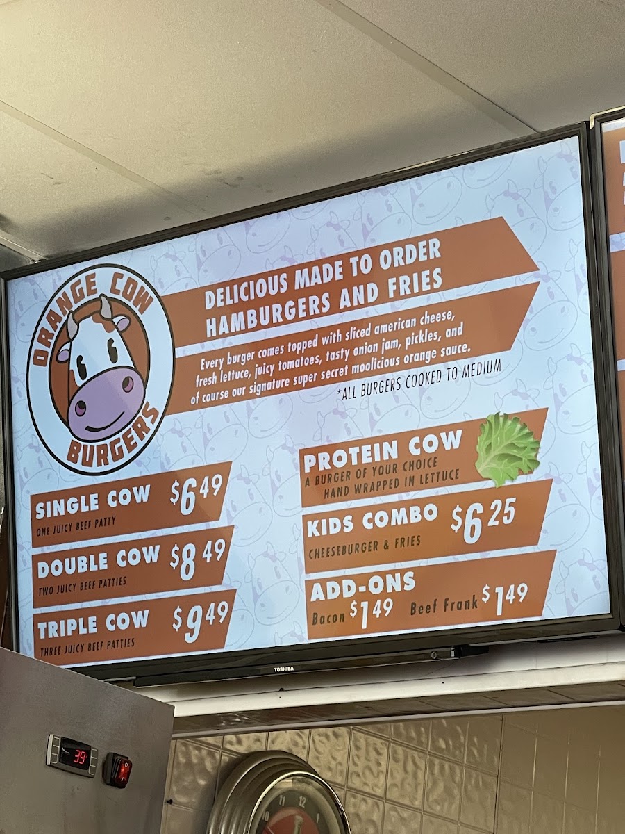Orange Cow Burgers - 4