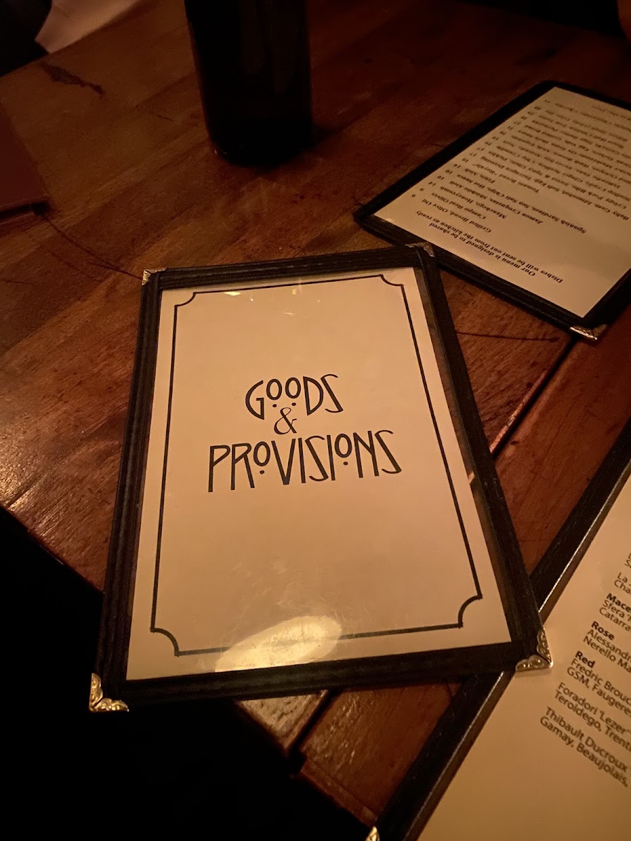 Goods and Provisions - 9