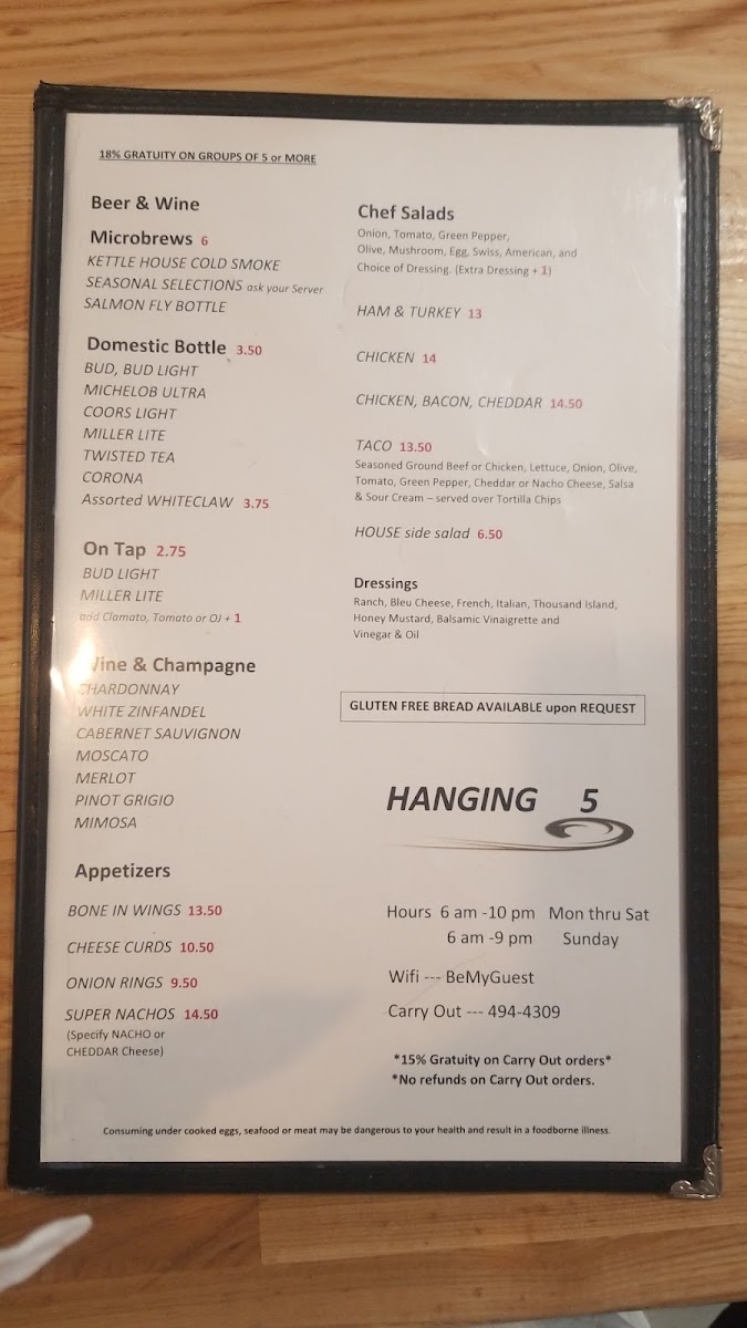 Hanging Five Restaurant - 10