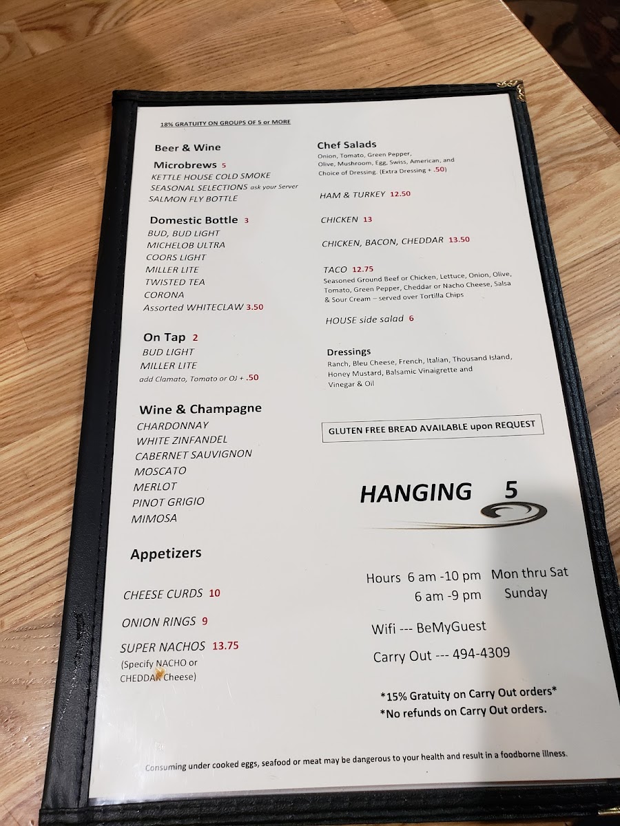 Hanging Five Restaurant - 7