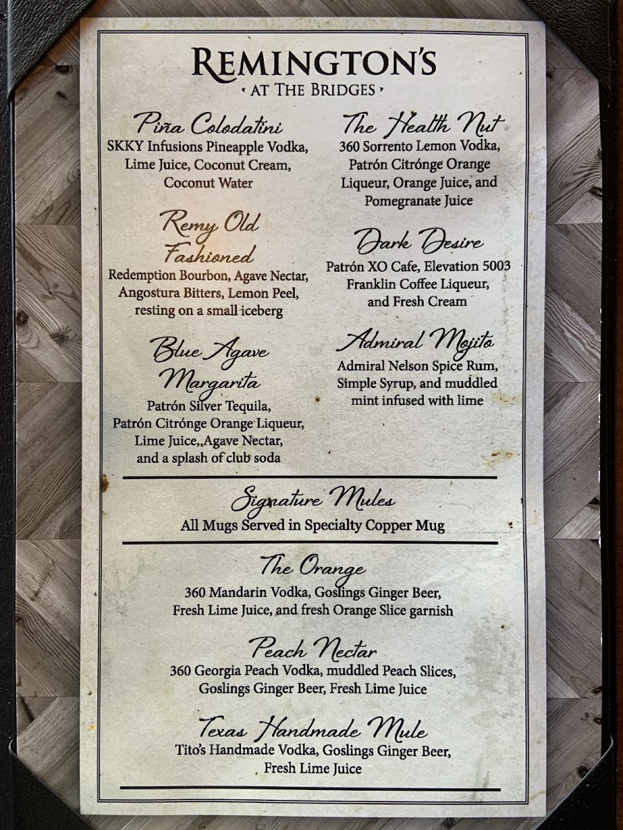 Remington’s At the Bridges - 1