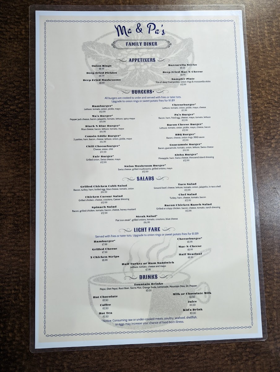 Ma and Pa's Family Diner - 10