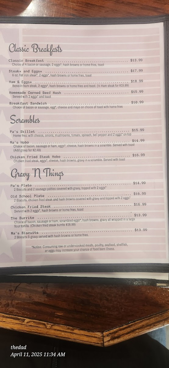 Ma and Pa's Family Diner - 2