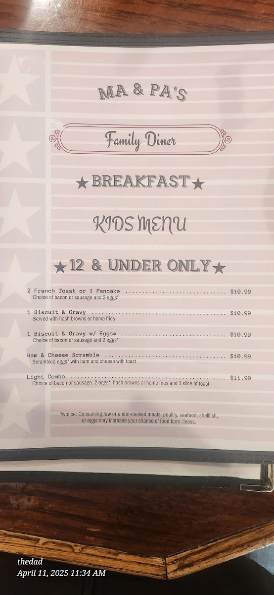 Ma and Pa's Family Diner - 9