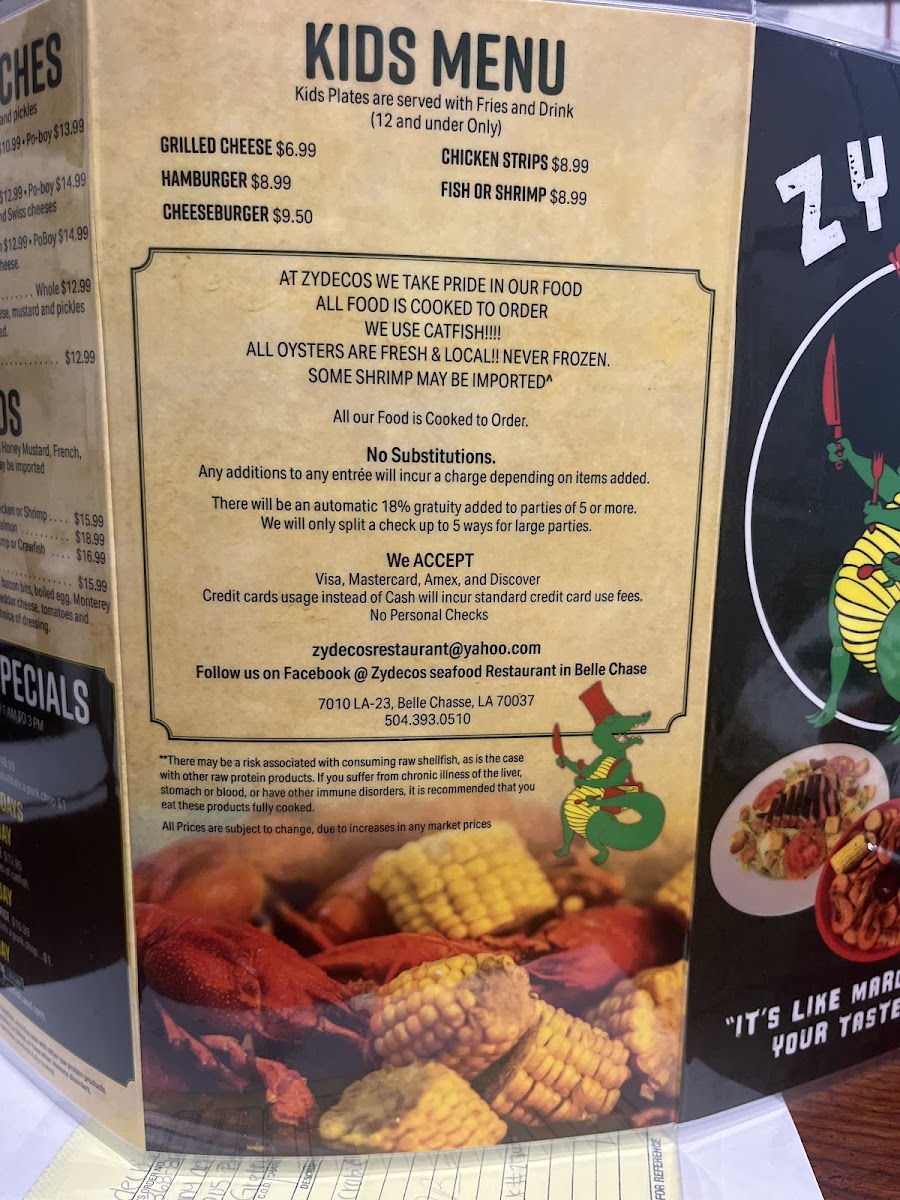 Zydeco's Restaurant - 5