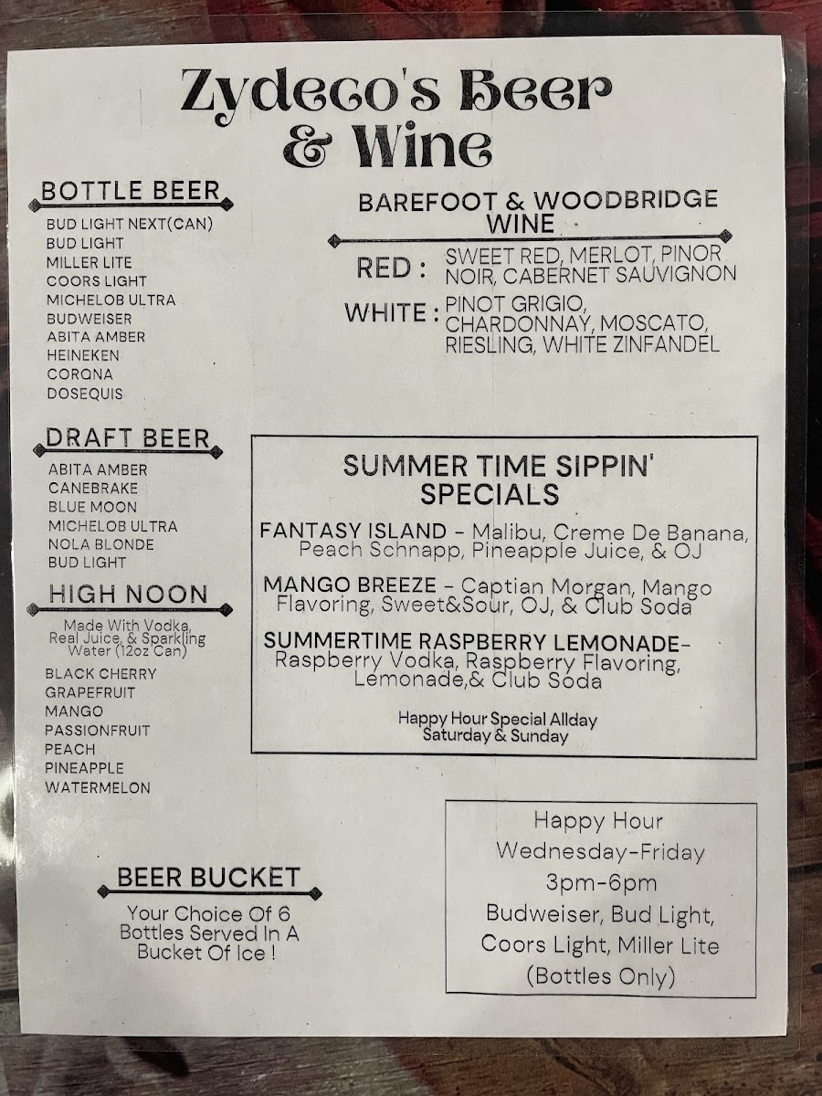 Zydeco's Restaurant - 7