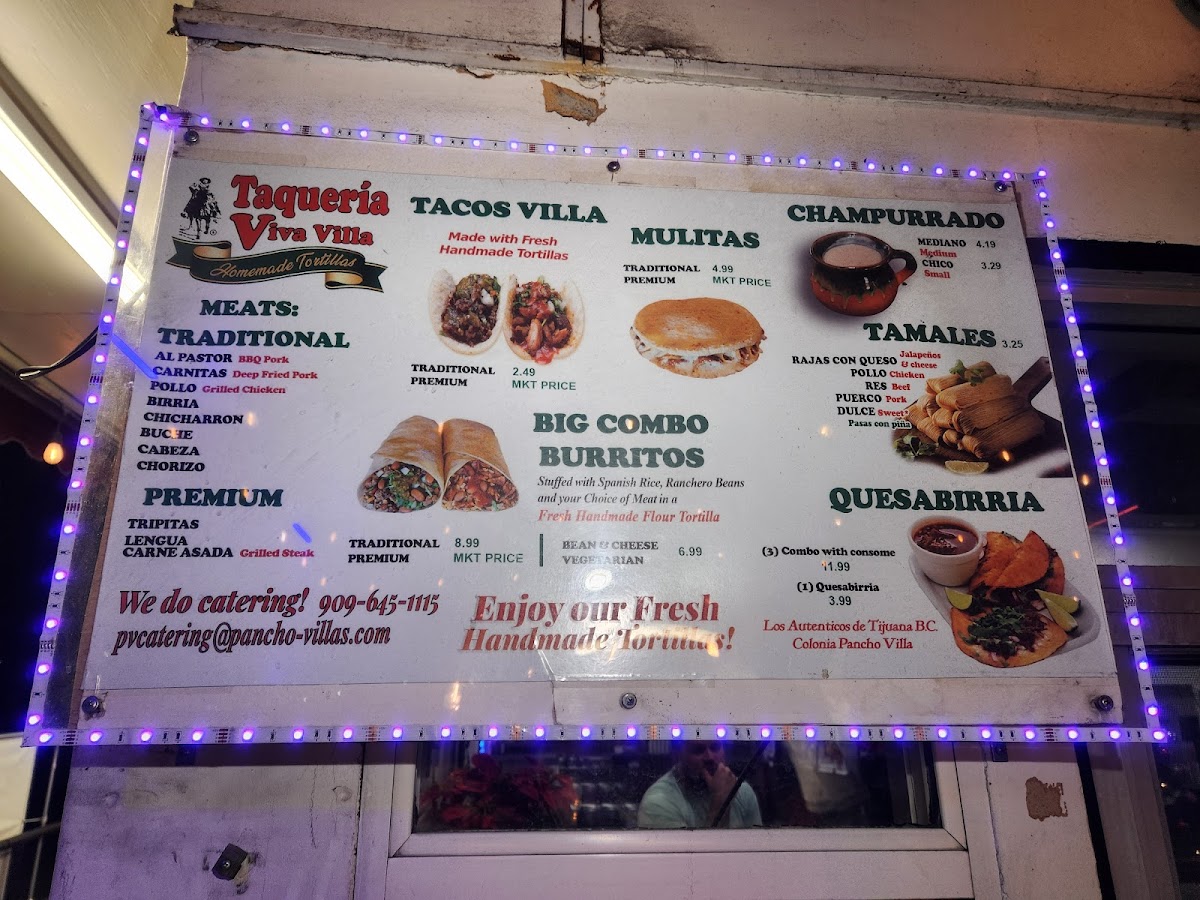 TAQUERIA VIVA VILLA - Fontana, CA - 1