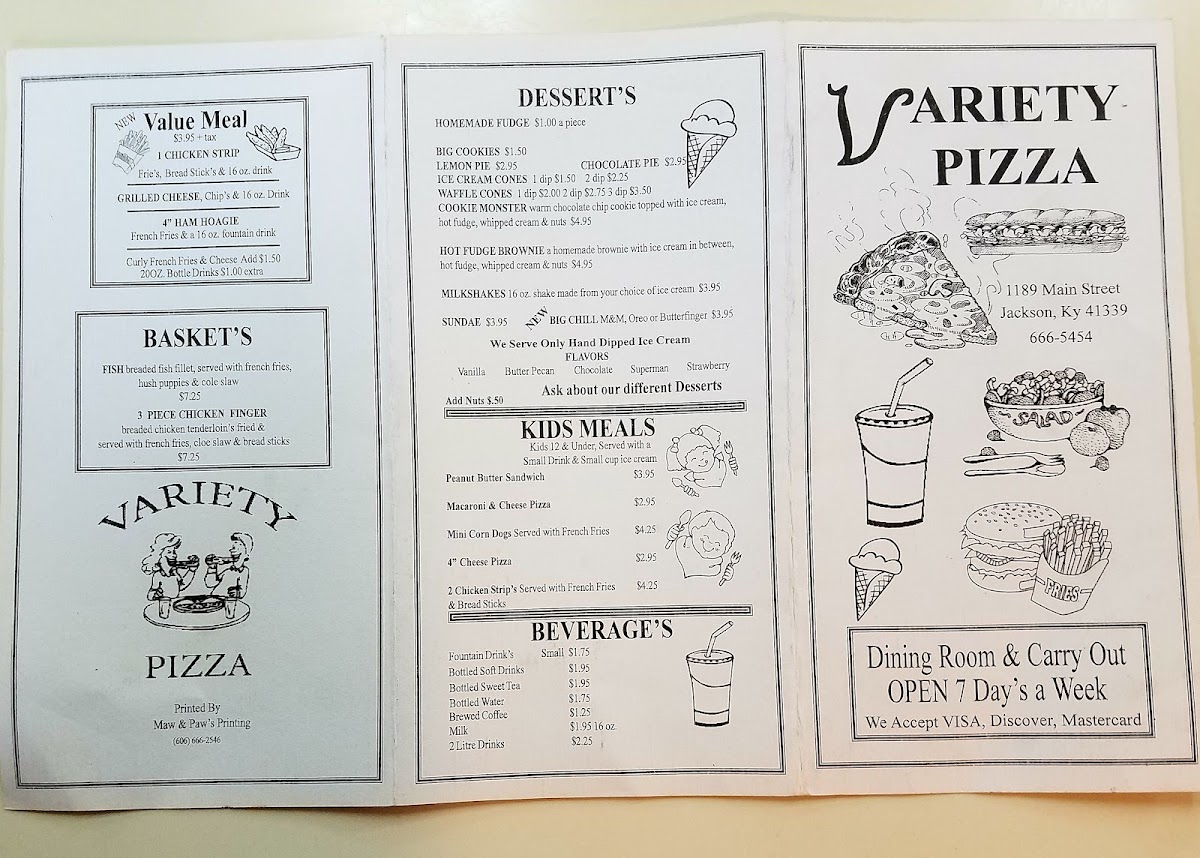 Variety Pizza - 4