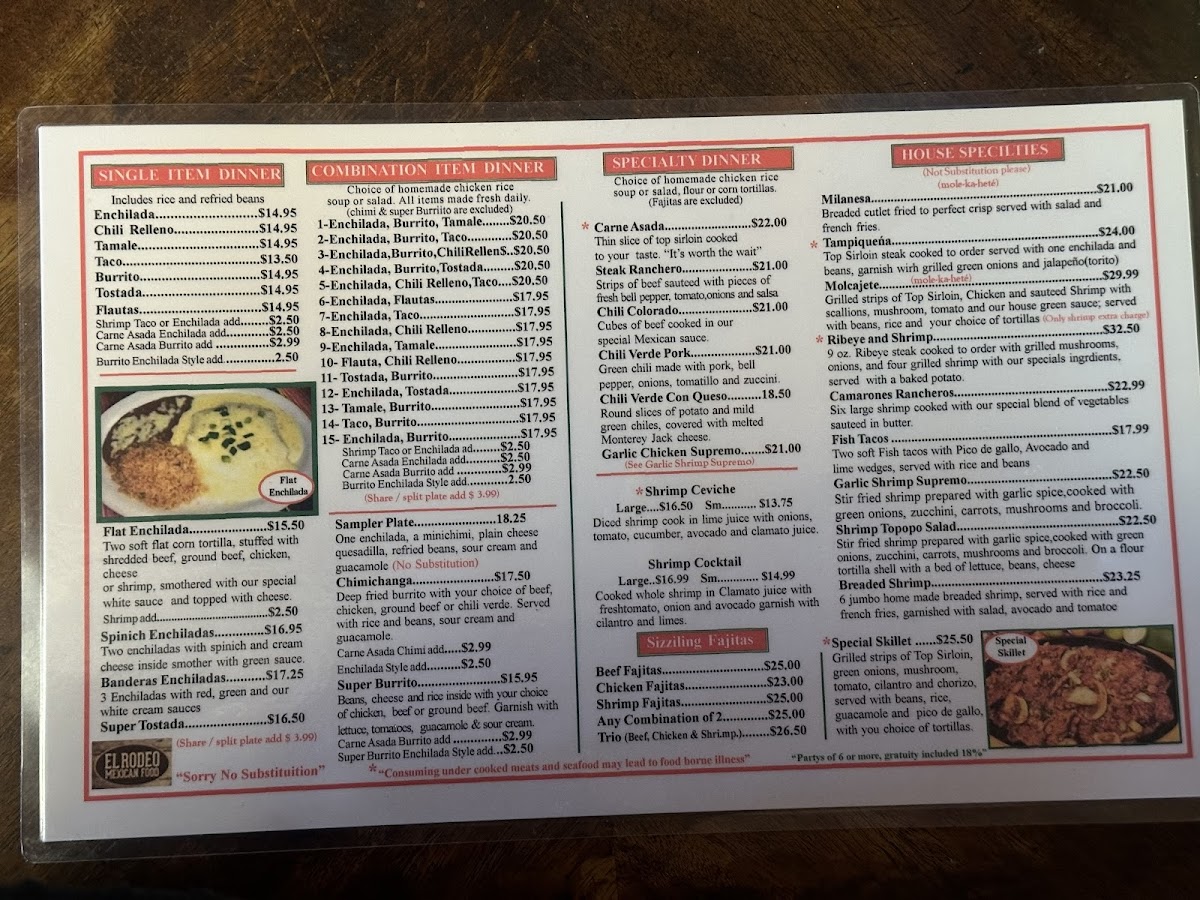 El Rodeo Mexican Food - 4