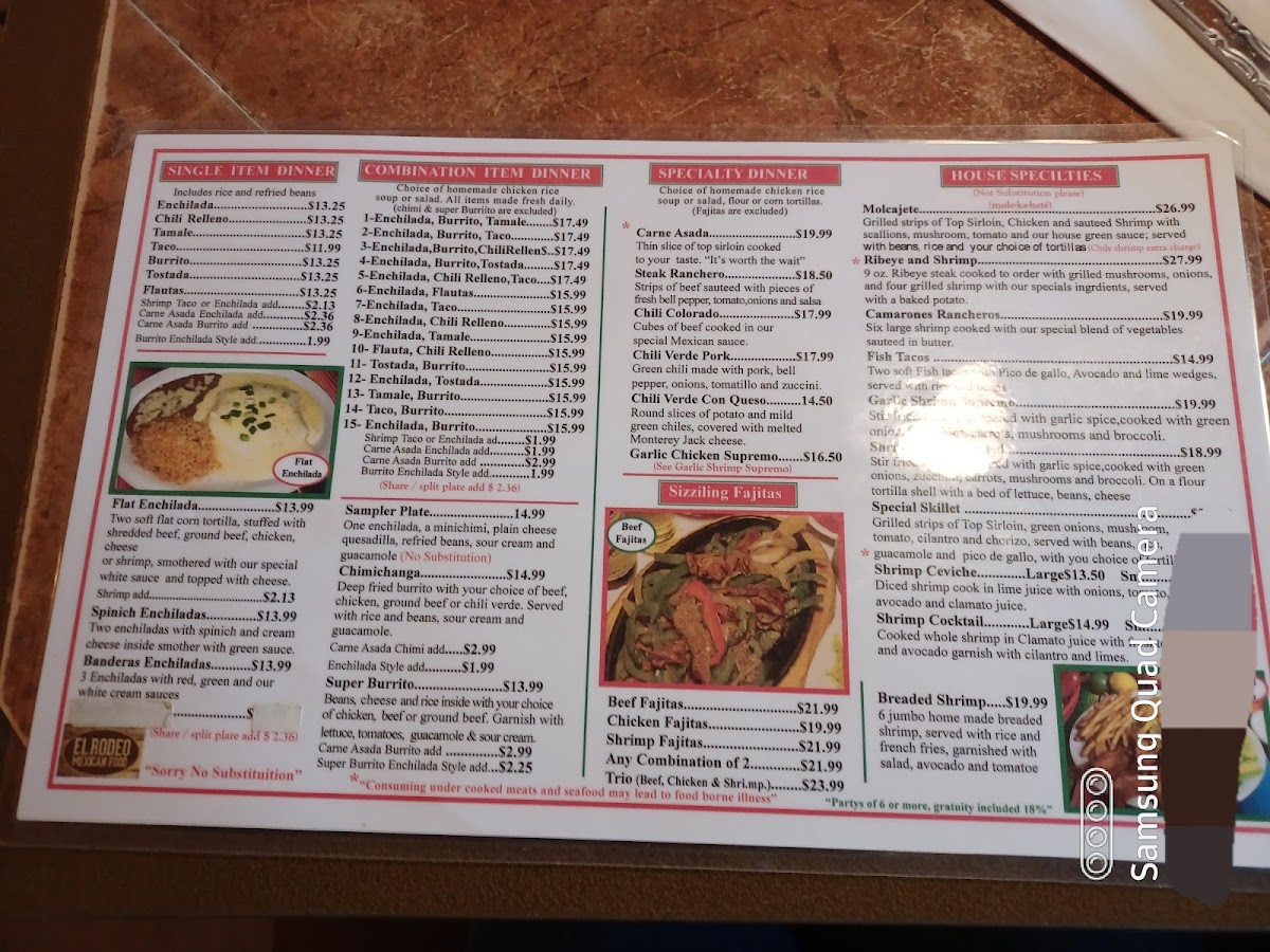 El Rodeo Mexican Food - 9