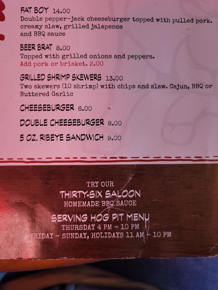 Thirty Six Saloon Grill - 4