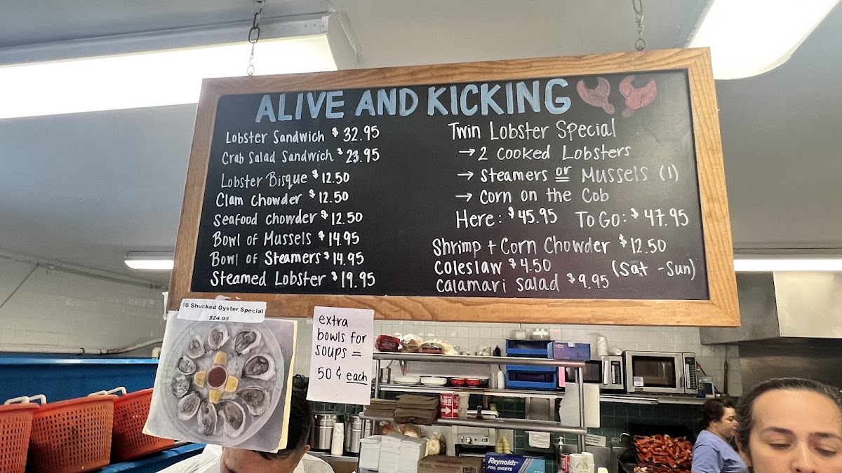 Alive & Kicking Lobsters - 1