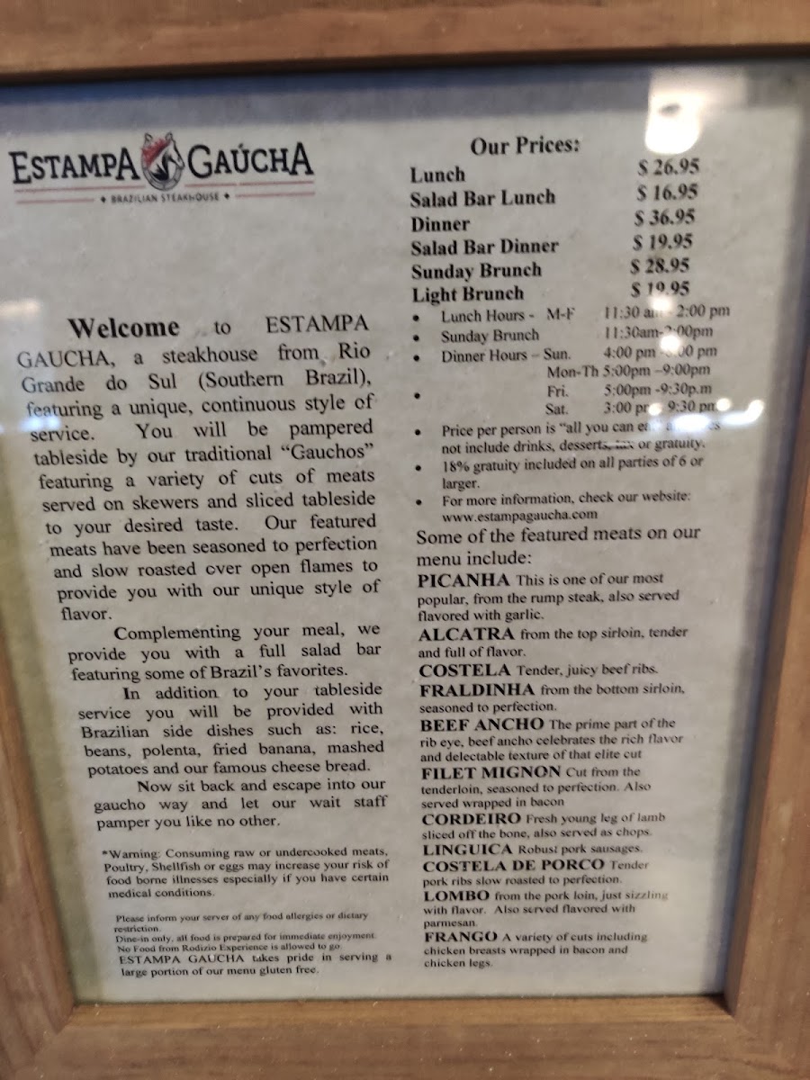 Estampa Gaucha Brazilian Steakhouse - 3