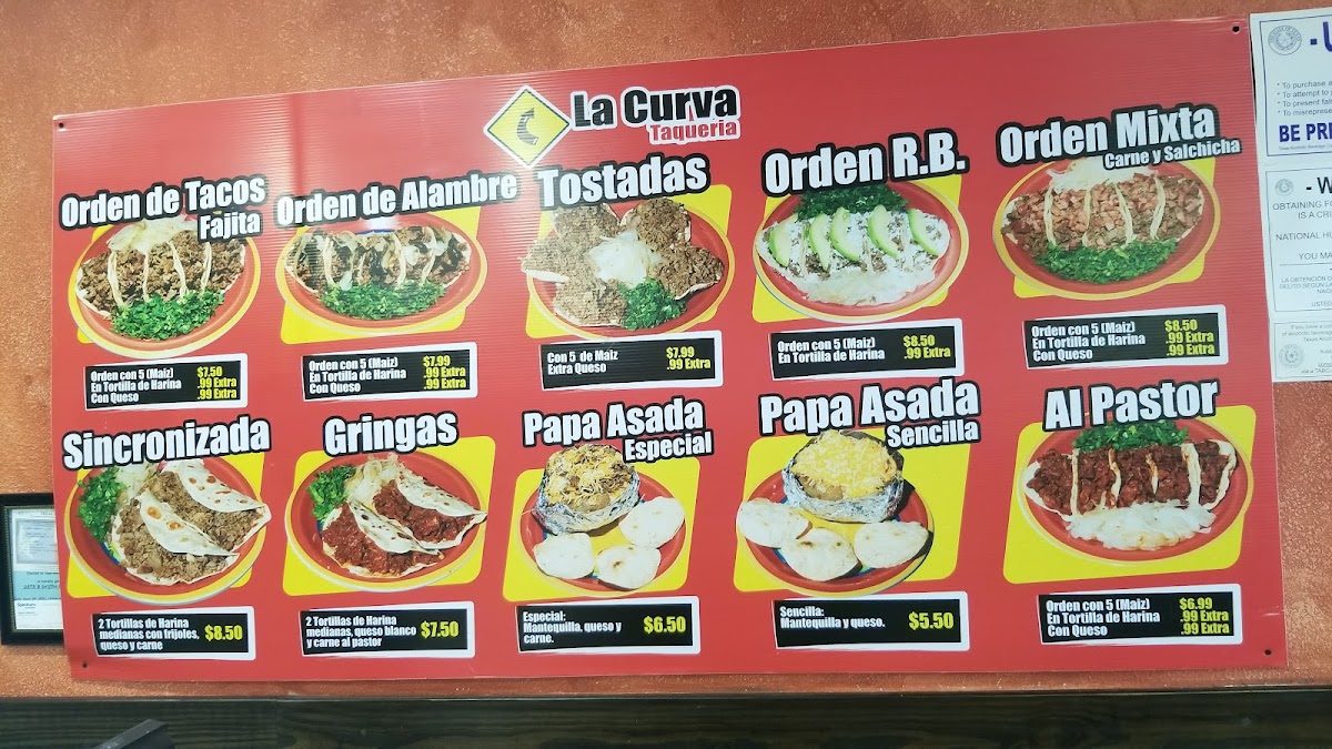 La Curva Taqueria, Mission Tx. - 4