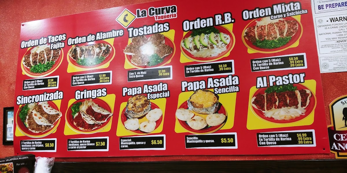 La Curva Taqueria, Mission Tx. - 6