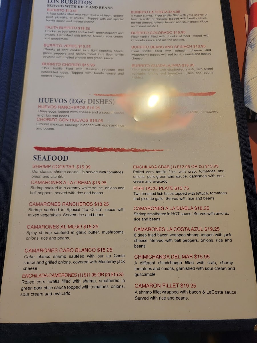 La Costa Mexican Restaurant - 1