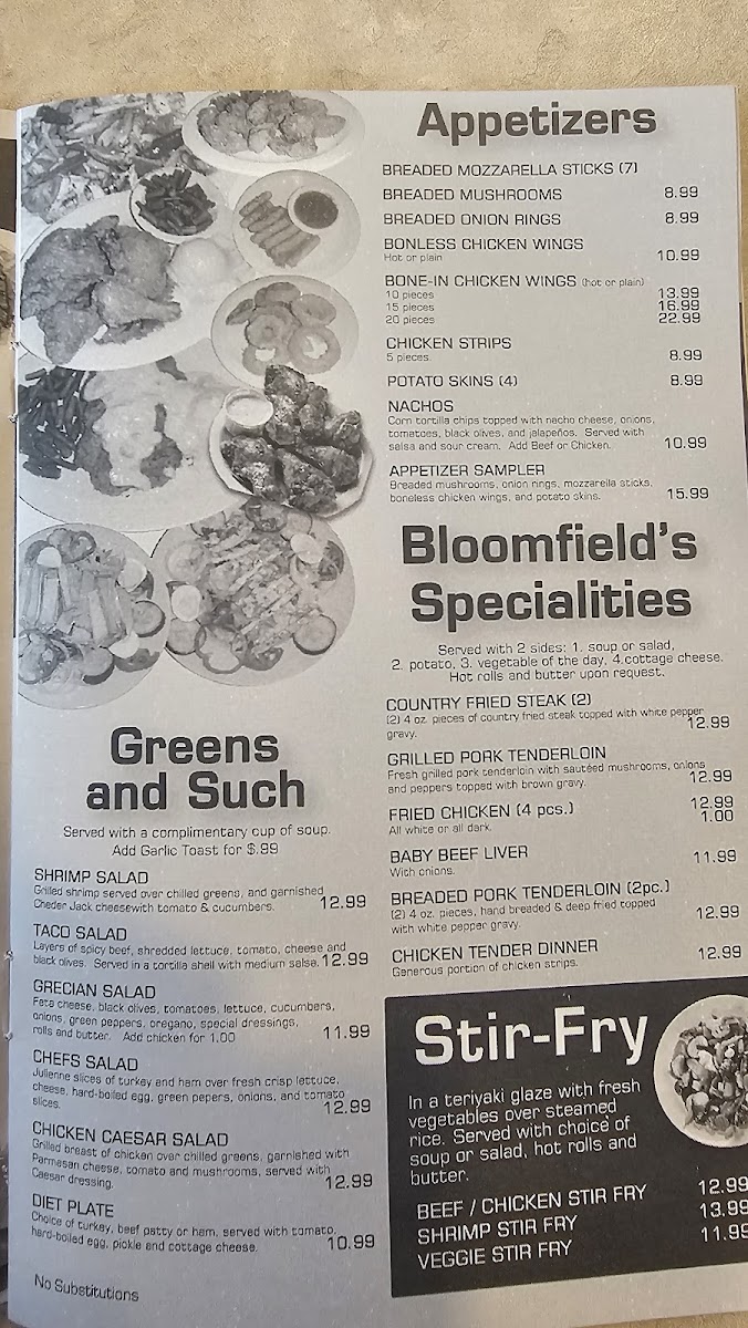 Bloomfield's Family Restaurant - 10