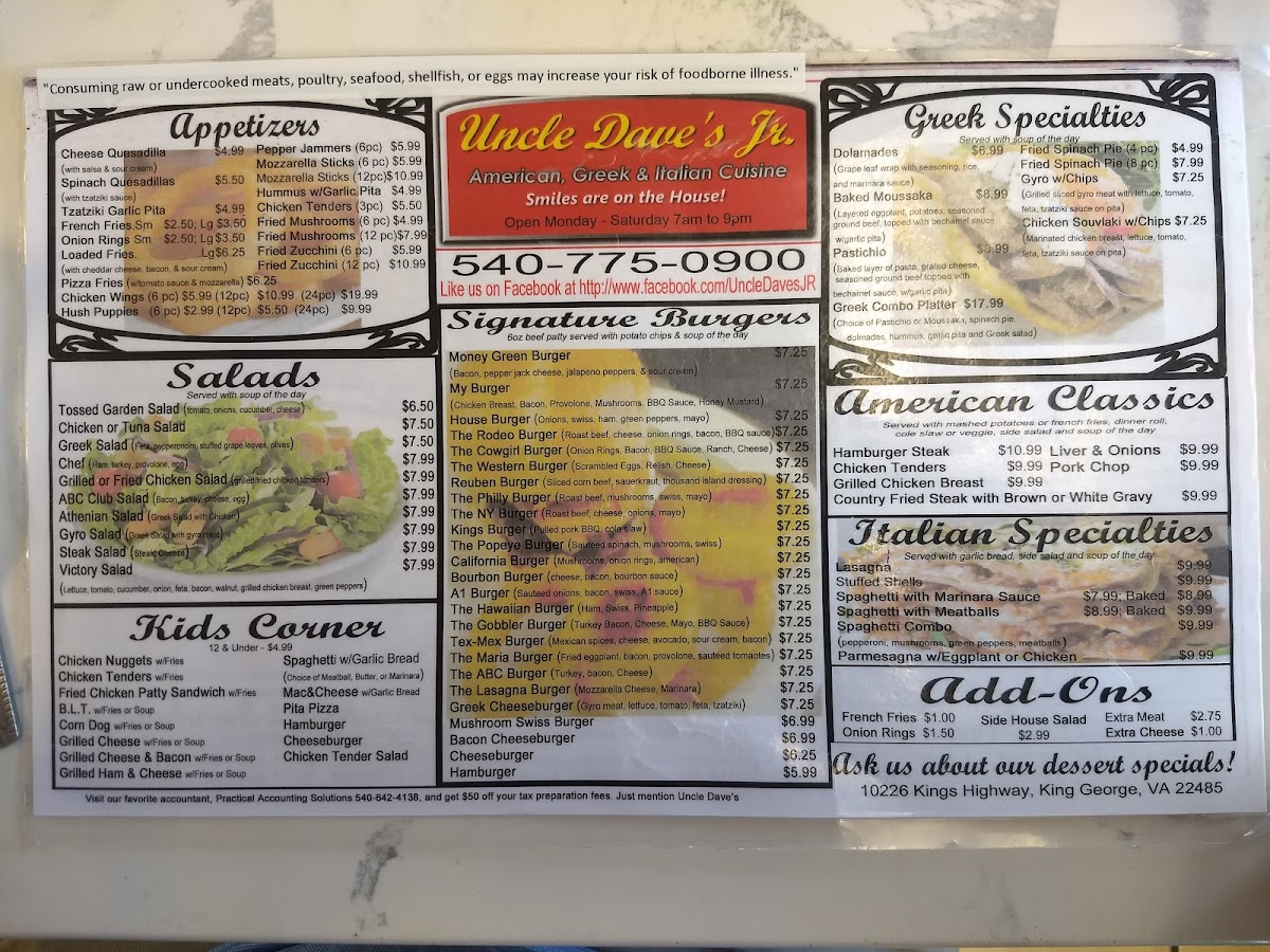 Uncle Dave's Jr. - 5