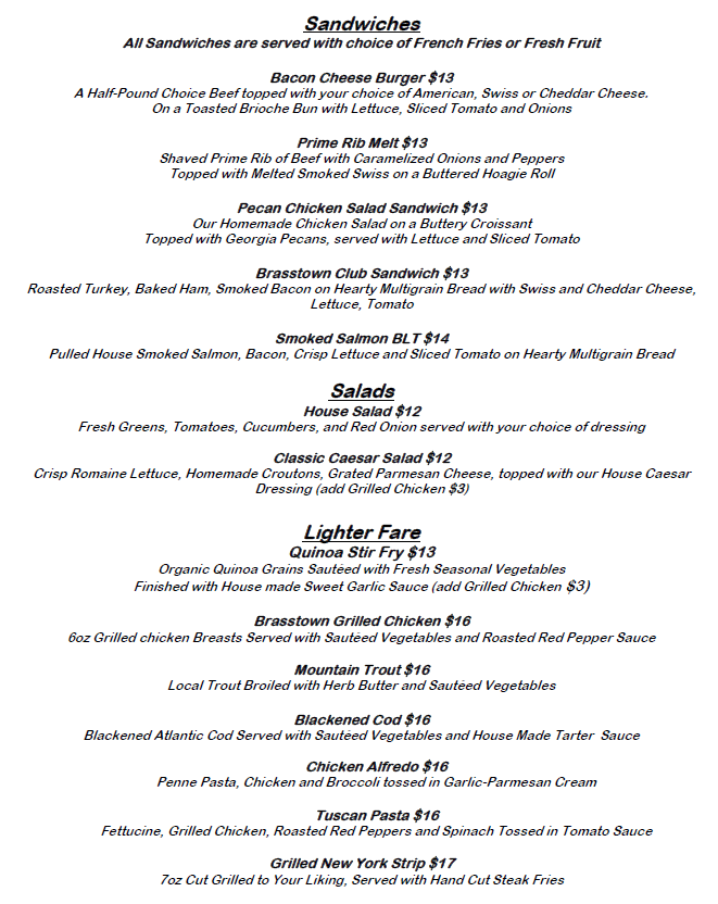 Brasstown Valley Resort Dining - 1