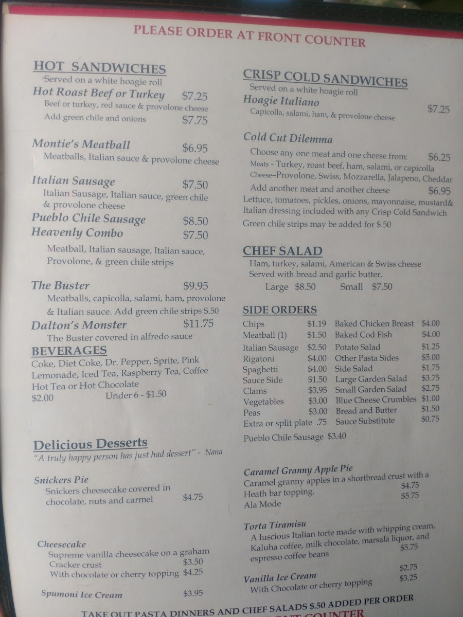 Nana and Nano Monteleone's Deli and Pasta House - 10