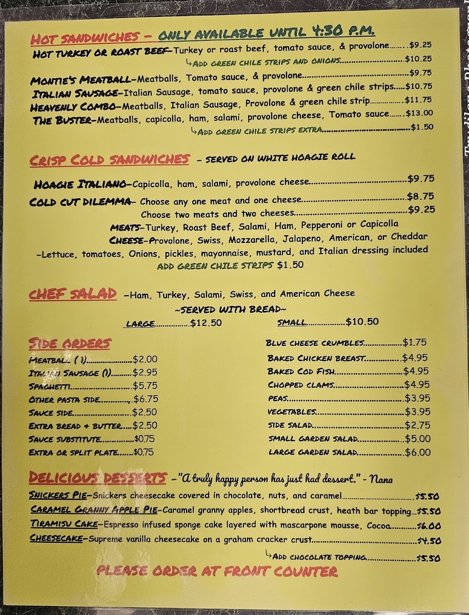 Nana and Nano Monteleone's Deli and Pasta House - 2