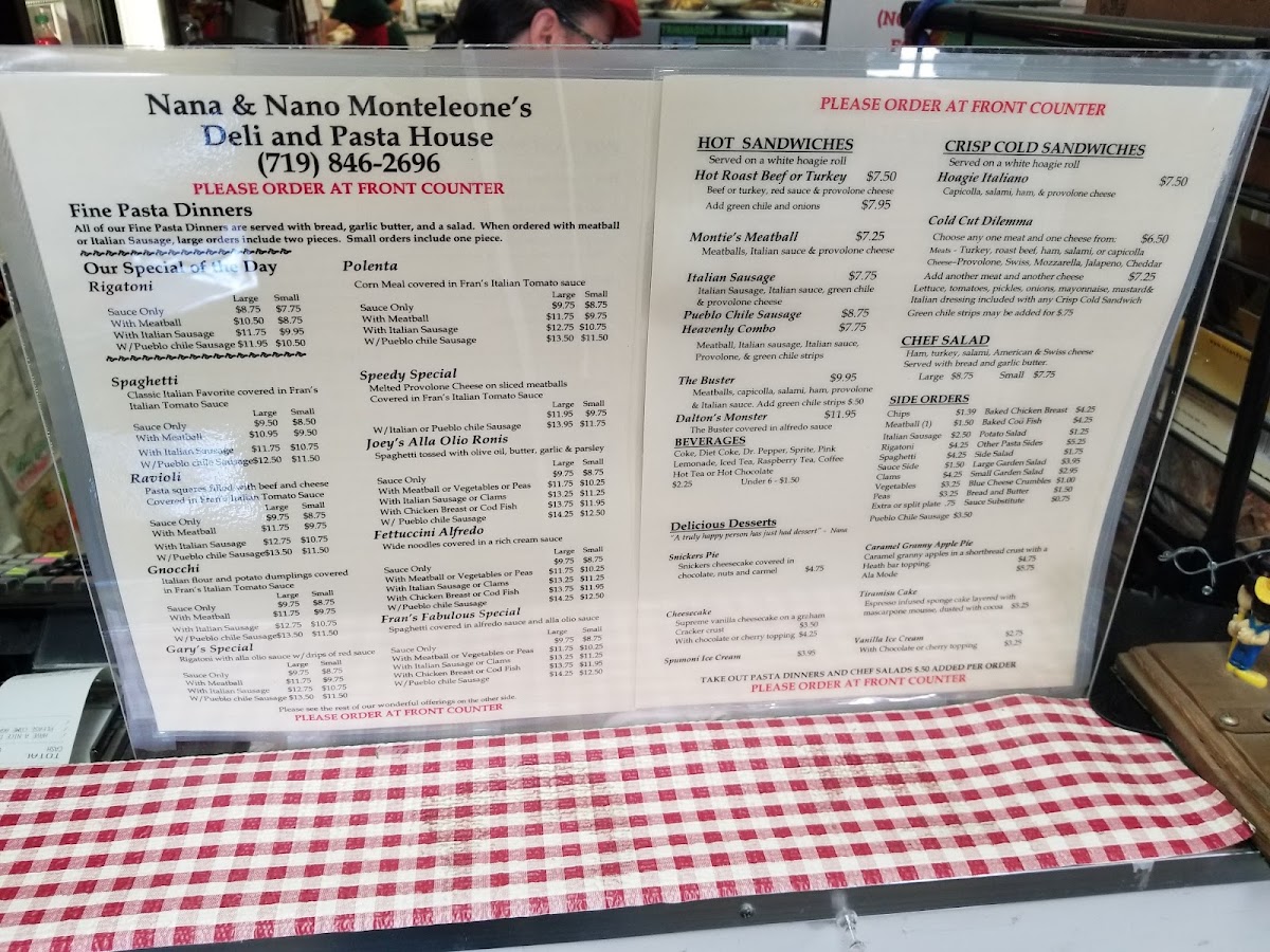 Nana and Nano Monteleone's Deli and Pasta House - 4