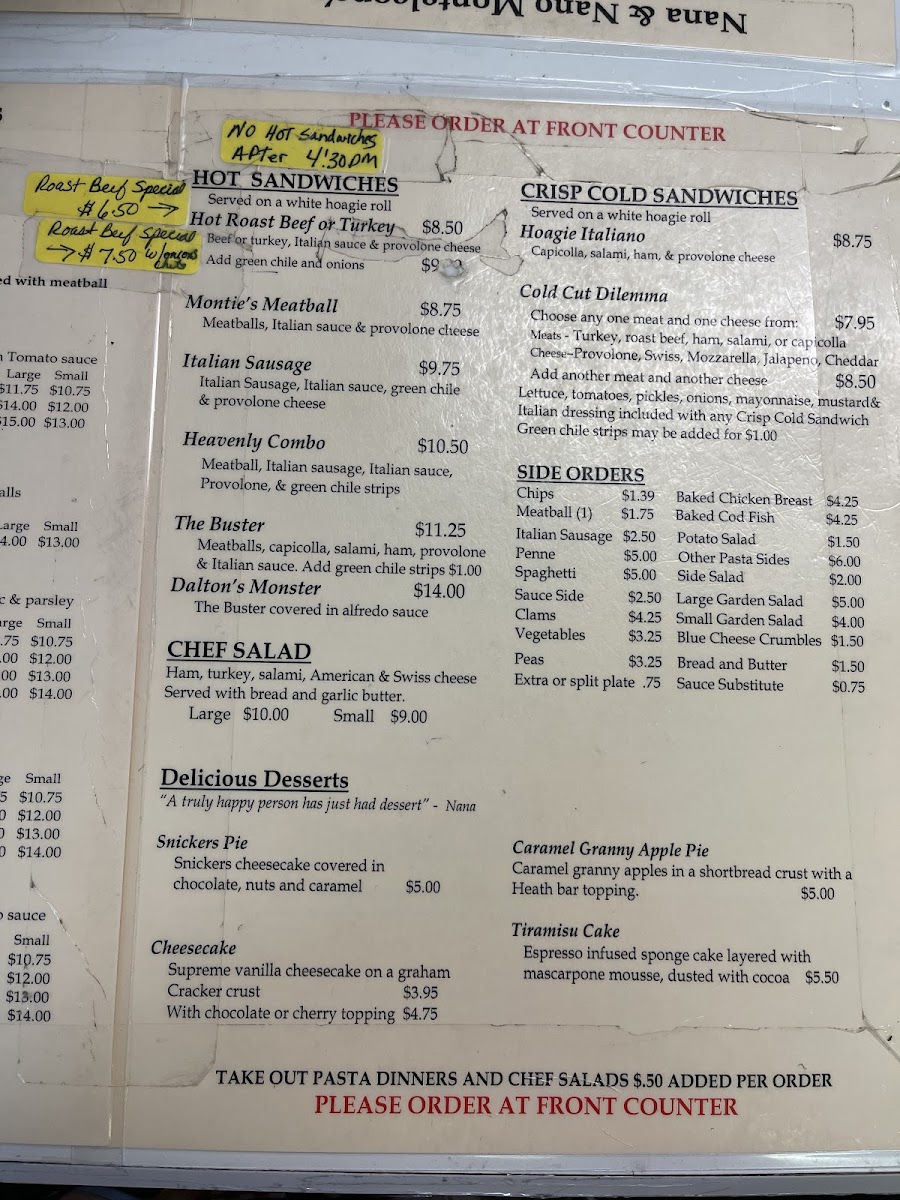 Nana and Nano Monteleone's Deli and Pasta House - 5