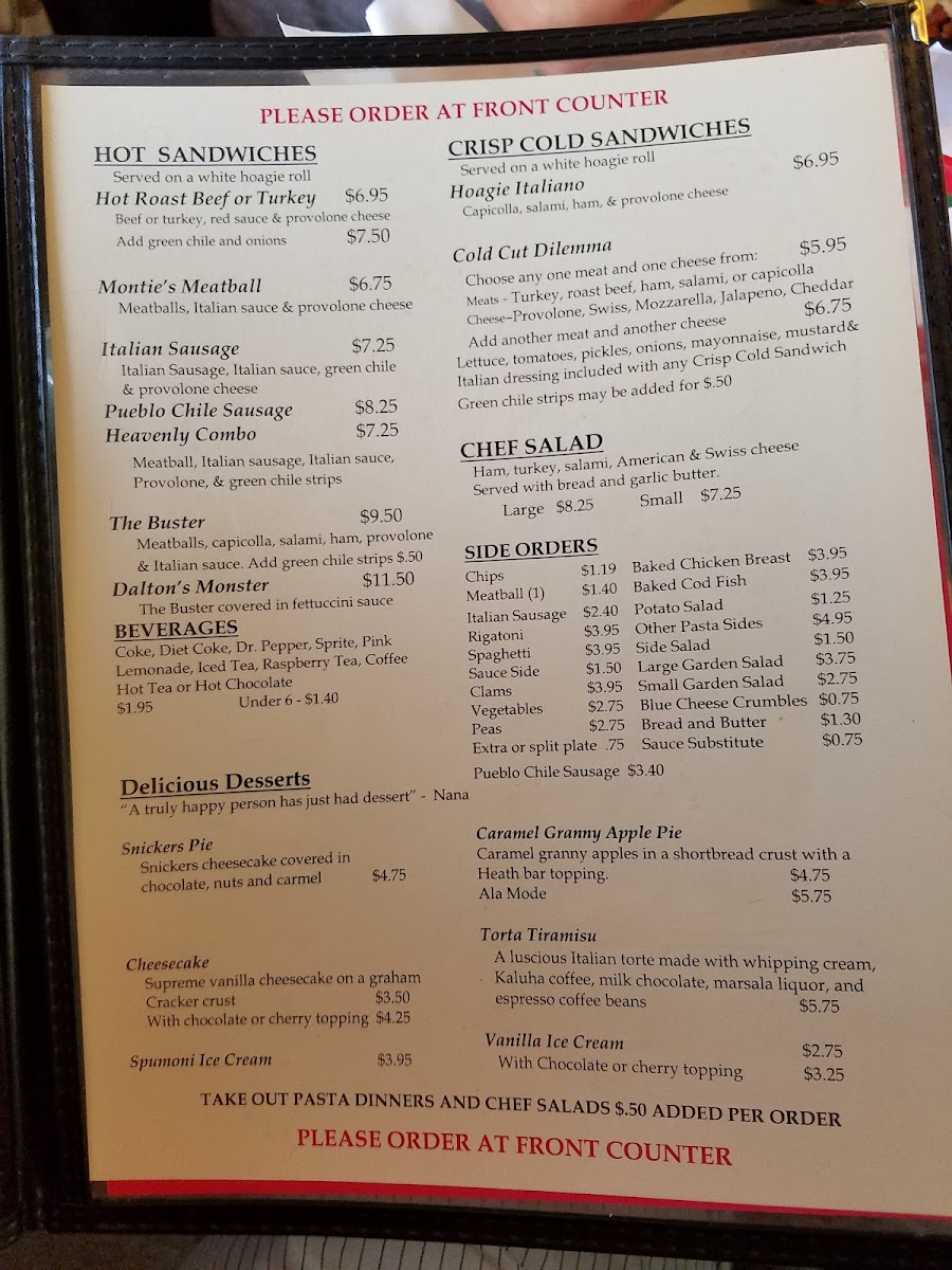 Nana and Nano Monteleone's Deli and Pasta House - 7