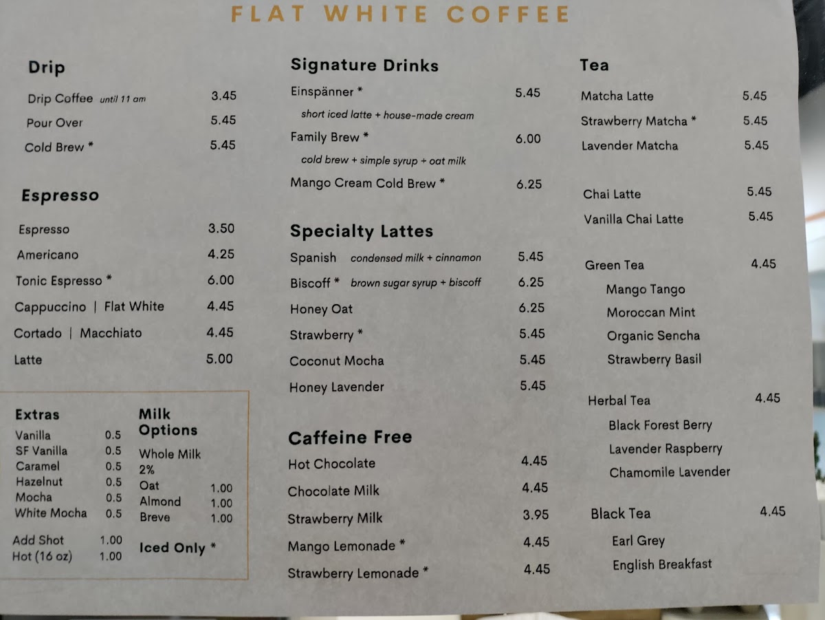 Flat White Coffee, Cypress - 10