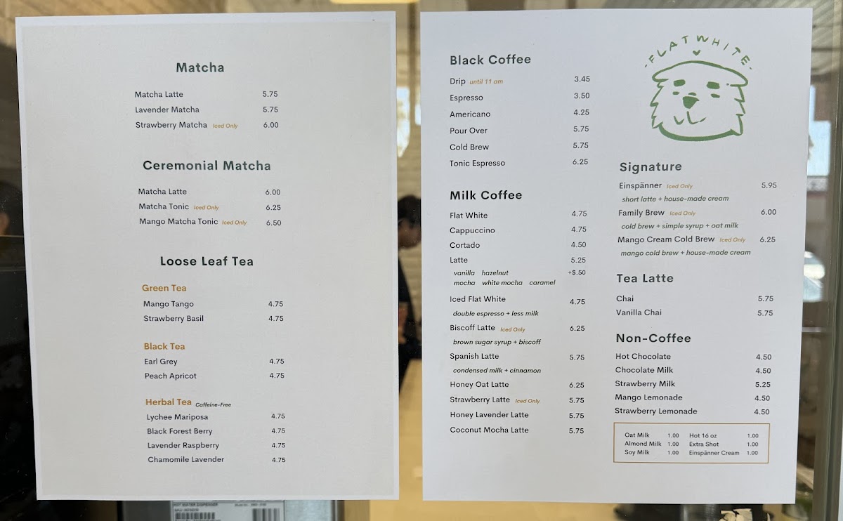 Flat White Coffee, Cypress - 4