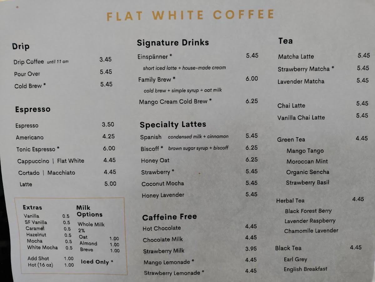 Flat White Coffee, Cypress - 9