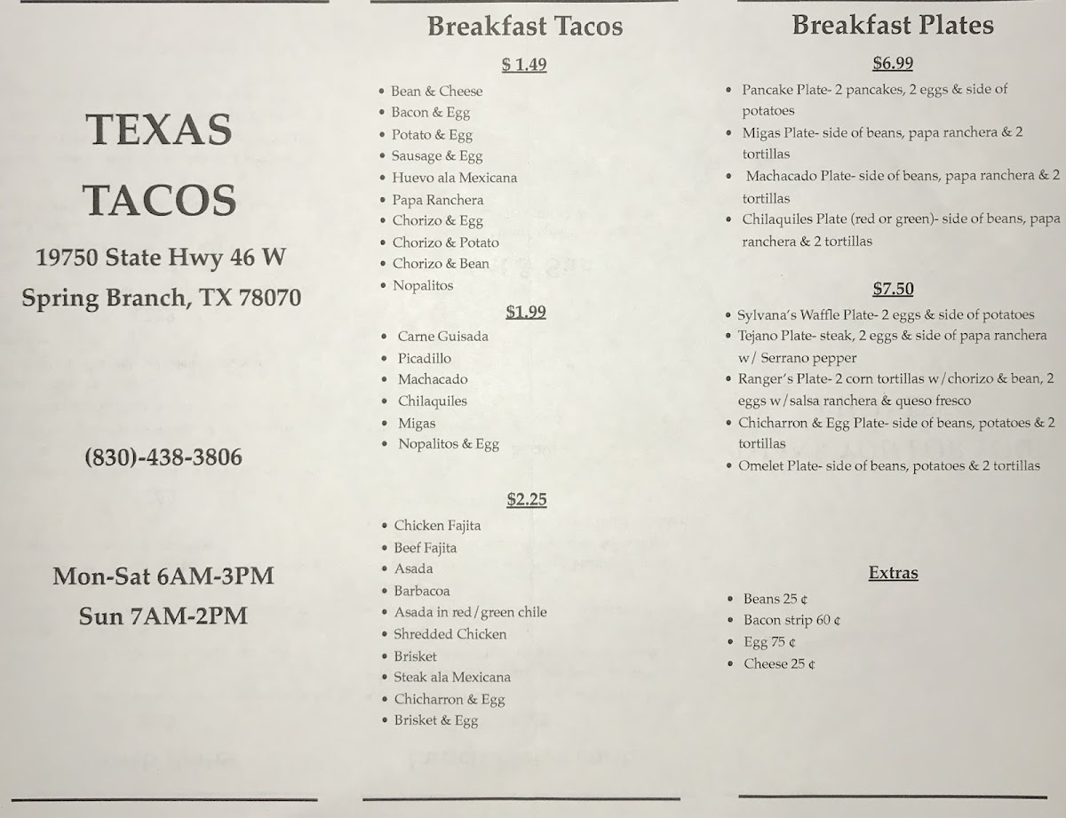 Texas Tacos - 8
