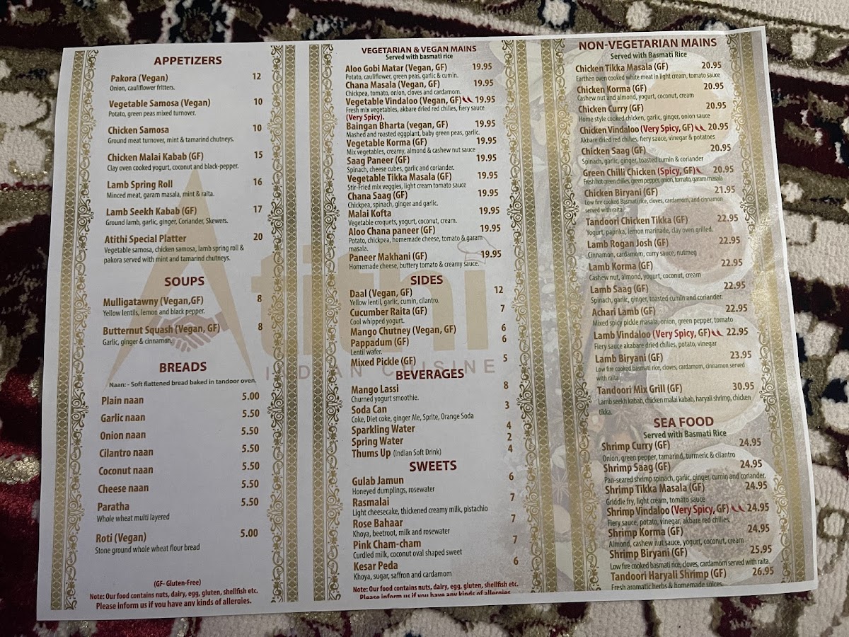 Atithi Indian Cuisine - 1