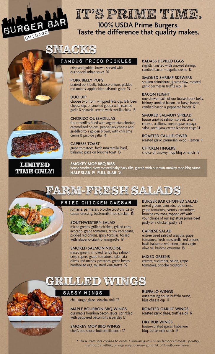 Burger Bar Chicago South Loop - 1