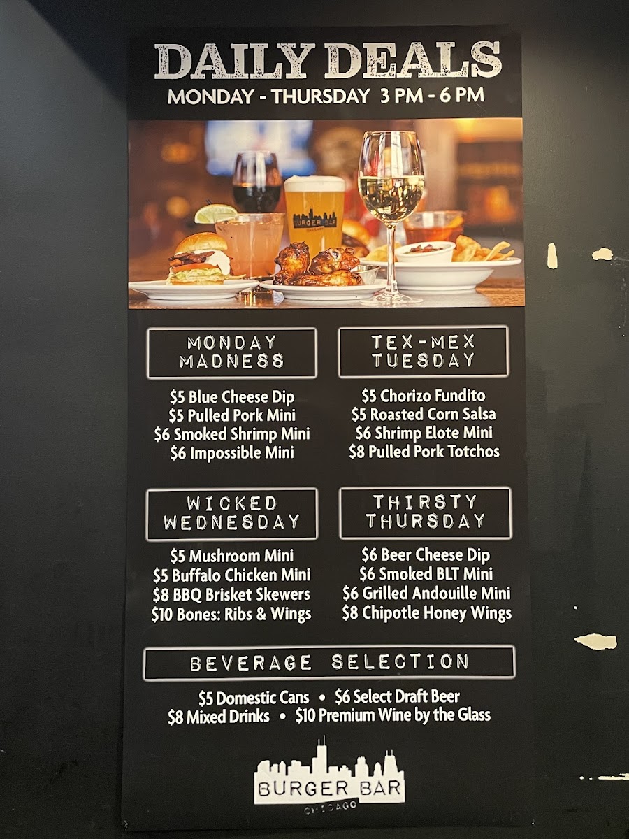 Burger Bar Chicago South Loop - 7