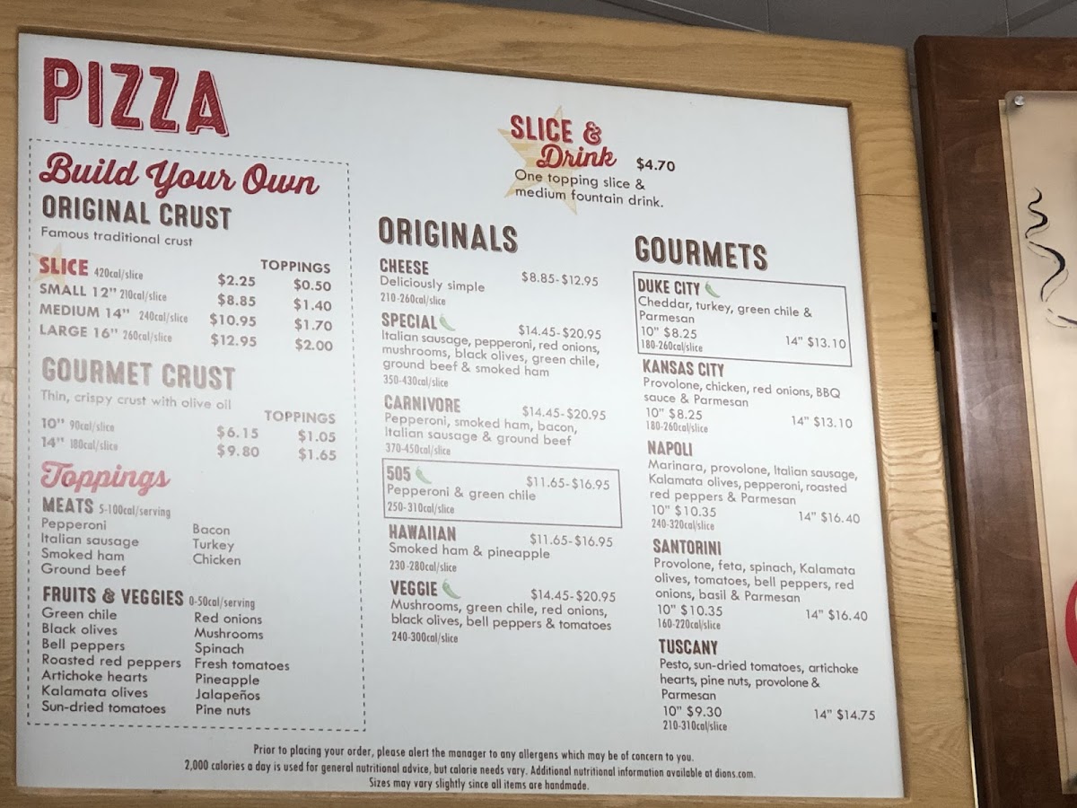Dion's Pizza - 1