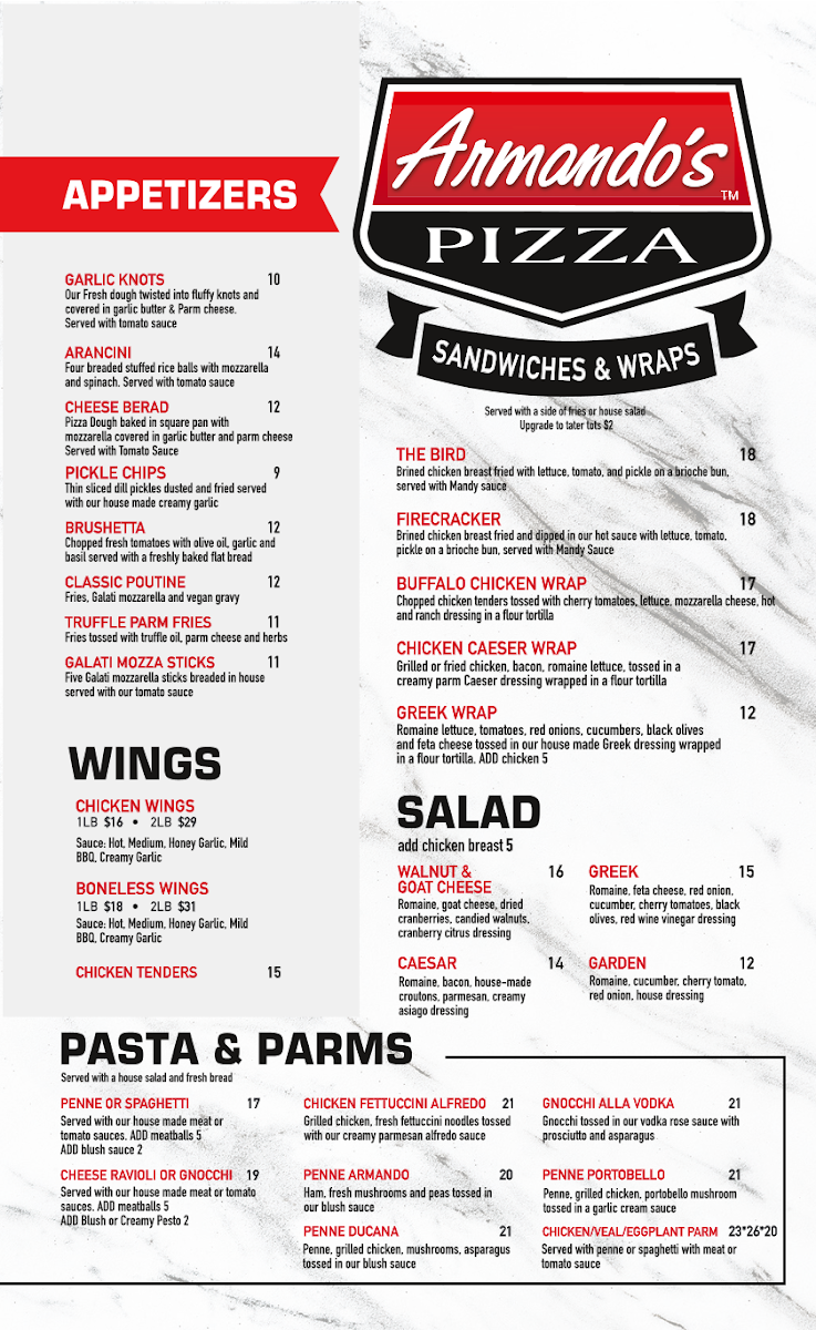 Armando's Pizza Amherstburg - Dine In & Delivery - 1