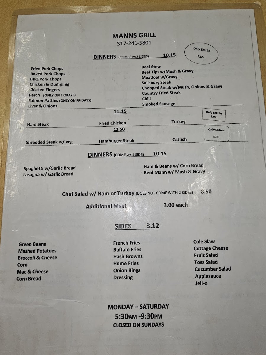 Mann's Grill - 7