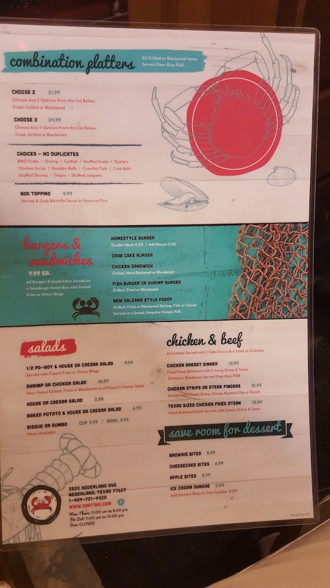 Sartin's Seafood - 1