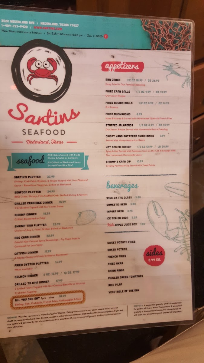 Sartin's Seafood - 2