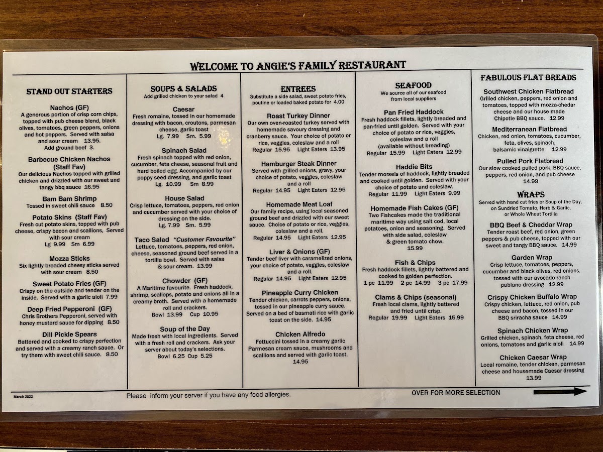 Angie's Family Restaurant - 8